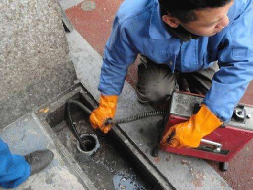 禅城疏通下水道